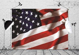 BELECO American Flag Backdrop 10x8ft Patriotic President Day Photography Banner