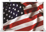 BELECO American Flag Backdrop 10x8ft Patriotic President Day Photography Banner