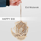 12 Pcs Ramadan Decorations Eid Mubarak Hanging Ornaments Moon Star Lantern