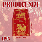 2026 Lunar New Year Table Runner Year of The Horse Spring Festival Decor 13x47 Inch