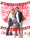 4 Pack Felt Red Pink XOXO Heart Garland Banners Valentines Wedding Decor