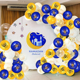 32 Pcs Ramadan Mubarak Balloons Black Gold Latex 12 Inch Eid Party Decor