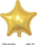 5 Pcs Eid Mubarak Foil Balloons Ramadan Islamic Party Decorations