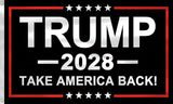 Trump 2028 President Election Funny Banner Yard Porch Outdoor Indoor 3x5 Ft