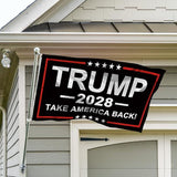 Trump 2028 President Election Funny Banner Yard Porch Outdoor Indoor 3x5 Ft
