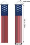 American Flag Porch Banner: Patriotic USA Celebration Decor