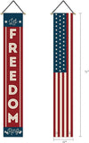 President Day Outdoor Patriotic Memorial Decor American Flag Banner Stars Stripes