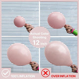 Dusty Pink Balloon Set 140pcs Mixed Sizes for Birthday Baby Shower Party Decor