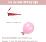 Sage Green Pink Gold Balloon Arch Kit for Birthday Baby Shower Wedding