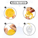 38 Piece Ramadan Mubarak Hanging Swirls Star Moon Lantern Party Decorations Supplies