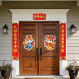 2026 Chinese New Year Decorations Spring Festival Couplets Fu Ornaments Red Lanterns