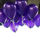 105pcs Dark Purple 12 Inch Latex Balloons Party Decorations for Birthday Baby Shower Wedding
