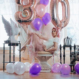 Pearl Purple Balloons 120pcs 12 Inch Royal Latex Party Decorations
