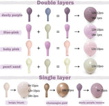 Dusty Purple Balloon Arch Kit: Lavender, White & Gold Party Decor