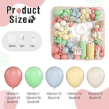 Dusty Pink Green Blue Balloon Arch Kit Boho Baby Shower Wedding Party