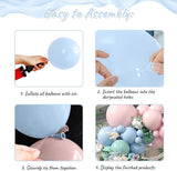Pink Blue Green Balloon Arch Kit Pastel Baby Shower Wedding Birthday Party