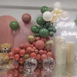 100pcs Dusty Pink Balloon Arch Kit Different Sizes Baby Shower Birthday Party