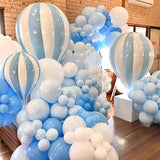 Light Blue Balloons 85pcs Mixed Sizes Pastel Sky Balloon Arch Kit Party Decor