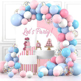 Party Decorations 8FT & 6FT Half Arch Stand Kit Durable Balloon Arch Frame