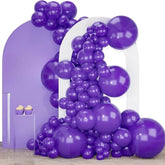140 Pcs Dark Purple Balloon Arch Kit Different Sizes Party Decorations