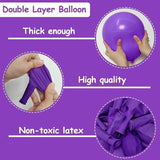 Dark Purple Double Stuffed Lavender Balloon Garland Arch Kit Party Decorations