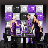 Purple Gold Balloon Arch Kit 122pcs Garland Party Decorations Birthday Baby Shower Graduation