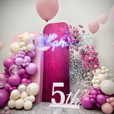 Red Pink Purple White Balloon Arch Kit 166pcs Dusty Balloons Party Decorations