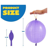 Punch Balloons Set of 36 Heavy Duty Latex Party Favor Supplies for Kids