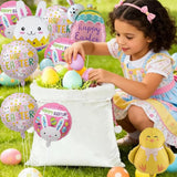 Easter Foil Balloons Set of 9 Bunny Chick Egg Animal Party Decor Supplies