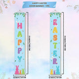 Happy Easter Porch Banner Set: Large Outdoor Decor Supplies