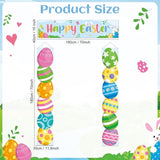 Happy Easter Egg Door Banners: Spring Porch Party Decor Supplies