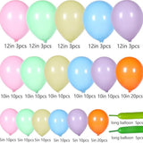 Happy Easter Balloon Garland Arch Kit 171 PCS Bunny Carrot Egg Party Decor