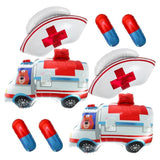 Doctor Day Balloons Nurse Medical Theme Party Decoration Set