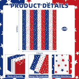 50 Count Patriotic Star Paper Napkins for Party Table Decorations