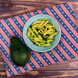 4 Piece Patriotic Cloth Napkins Set Washable 18 Inch Table Décor