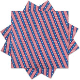 4 Piece Patriotic Cloth Napkins Set Washable 18 Inch Table Décor