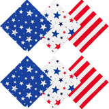 48 Pack Patriotic Party Supplies Napkins American Flag Theme Set