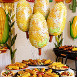 Fiesta Foil Balloon Set Taco Avocado Chili Cactus Corn Cinco De Mayo Party