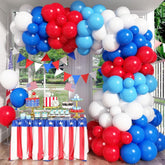 102 Piece Patriotic Balloon Arch Garland Kit for Party Decorations