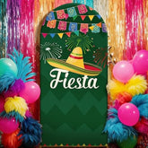 3Pcs Cinco De Mayo Arch Backdrop Covers Fiesta Party Photo Booth Decor Set