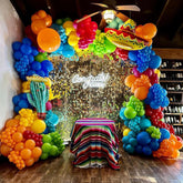Fiesta Balloon Arch Kit Cactus Llama Loteria Cinco De Mayo Party Decor Set