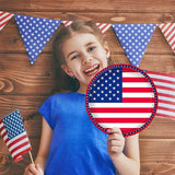 Patriotic Party Tableware Set Plates and Napkins Serves 50
