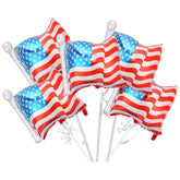 5 Pcs American Flag Balloons Patriotic Party Decor Independence Day