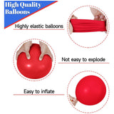 68 Pack Red White Blue Latex Balloons 12 Inch Confetti Party Décor