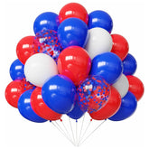 67 Pcs Red White Blue Latex Balloons 12 Inch Patriotic Party Decor