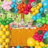 Tropical Balloon Arch Garland Kit: Pineapple Flamingo Luau Party Decorations