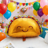 Fiesta Foil Balloon Set Taco Avocado Chili Cactus Corn Cinco De Mayo Party