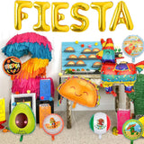 Fiesta Balloon Set Taco Cactus Avocado Llama Cinco De Mayo Party Decor Kit