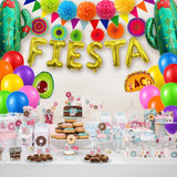 Fiesta Party Decorations Taco Balloons Cinco De Mayo Mexican Birthday Decor