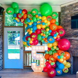 183Pcs Fiesta Balloon Arch Kit Cactus Sombrero Taco Party Decor Set Birthday